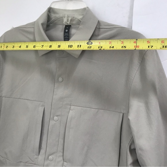 Lululemon Moon Drift Long Sleeve Shirt Stretch Shacket Minimalist Pockets Zipper - Picture 12 of 15